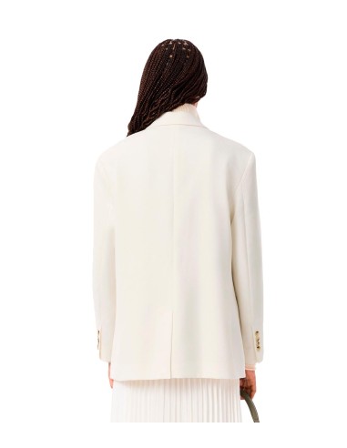 Lacoste - Blazer De Sarga De Lana