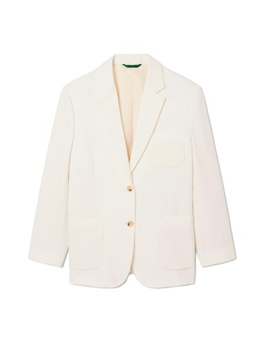 Lacoste - Blazer De Sarga De Lana