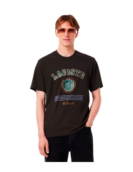 Lacoste - Camiseta Con Estampado