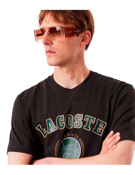 Lacoste - Camiseta Con Estampado