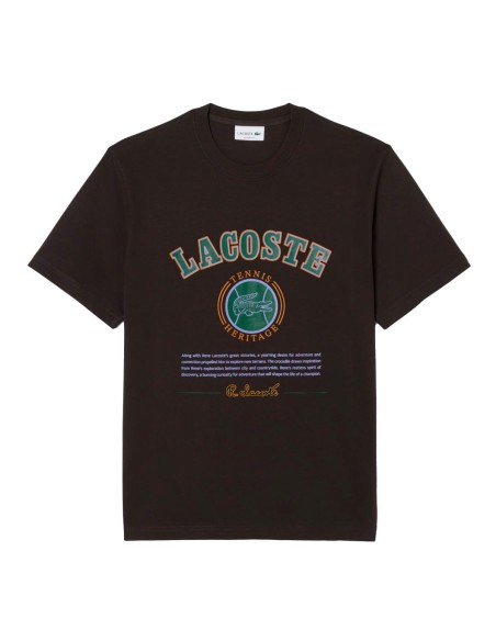 Lacoste - Camiseta Con Estampado