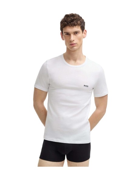 BOSS - Pack de 3 Camisetas Interiores de Algodón