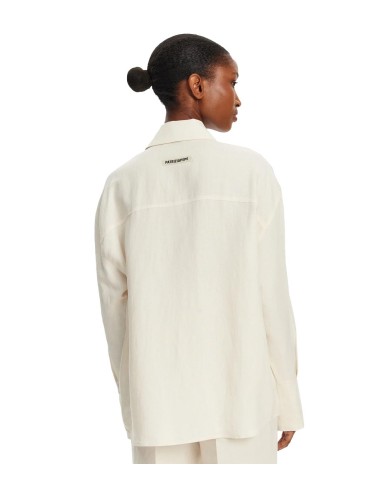 Patrizia Pepe - Camisa de Viscosa y Lino "ESSENTIAL"