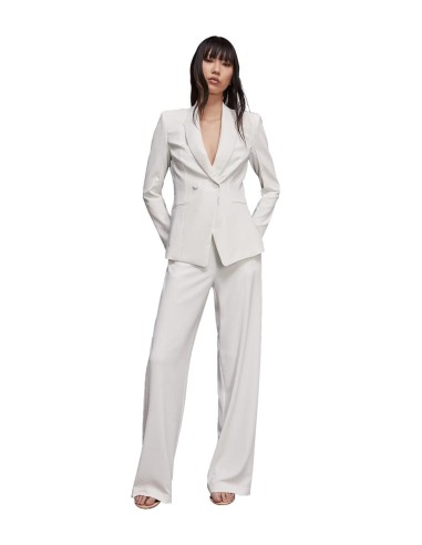 Patrizia Pepe - Chaqueta Cruzada de Crepé