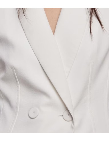 Patrizia Pepe - Chaqueta Cruzada de Crepé