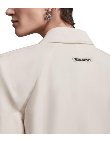 Patrizia Pepe - Chaqueta de Viscosa y Lino
