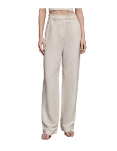 Patrizia Pepe - Pantalón de Viscosa y Lino "ESSENTIAL"