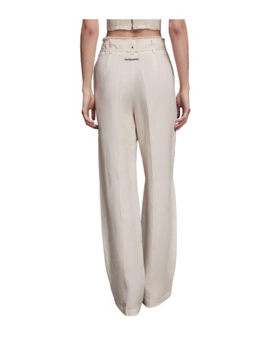 Patrizia Pepe - Pantalón de Viscosa y Lino "ESSENTIAL"