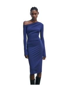 Patrizia Pepe - Vestido Tubo Midi Elástico