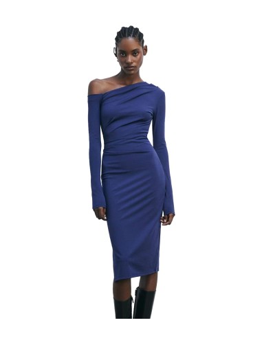 Patrizia Pepe - Vestido Tubo Midi Elástico