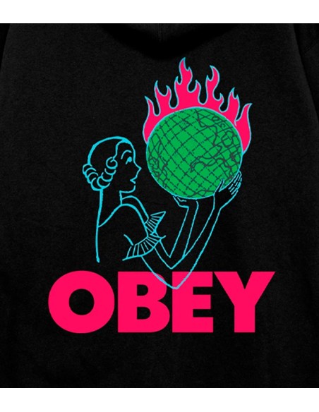 Obey - Sudadera World In Flames