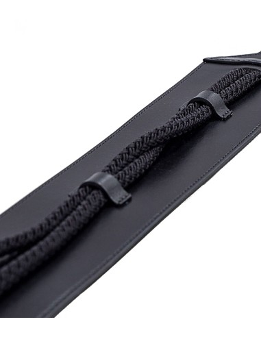 IKSS - Cinturón Mujer Negro - Ancho Trenzado