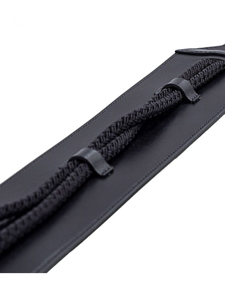 IKSS - Cinturón Mujer Negro - Ancho Trenzado