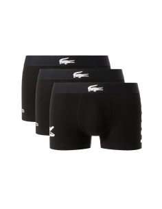 Lacoste - Bóxers Con Logo Pack De 3