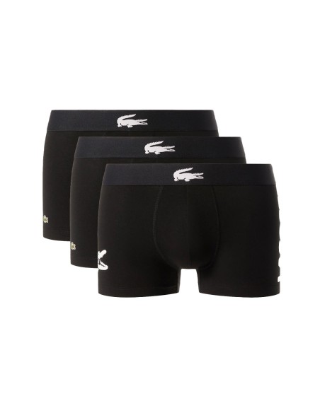 Lacoste - Bóxers Con Logo Pack De 3