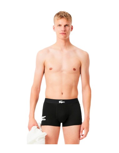 Lacoste - Bóxers Con Logo Pack De 3