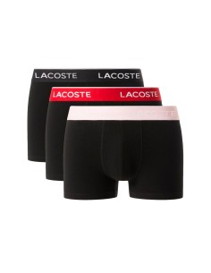 Lacoste - Bóxers Pack De 3 Con Logo
