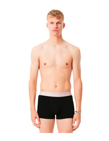 Lacoste - Bóxers Pack De 3 Con Logo