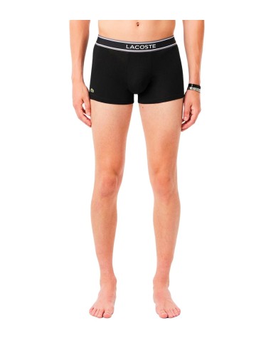 Lacoste - Bóxers Con Logo Pack De 3