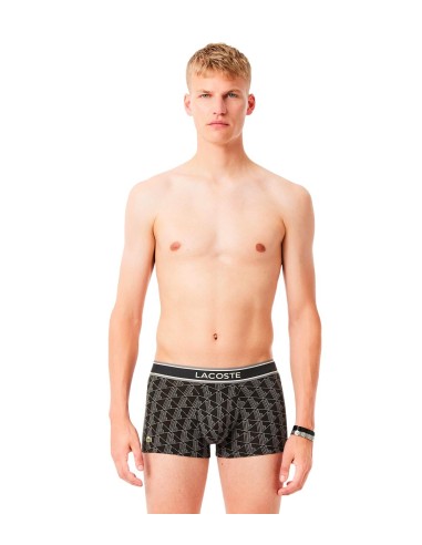 Lacoste - Bóxers Con Logo Pack De 3