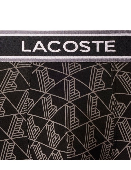 Lacoste - Bóxers Con Logo Pack De 3