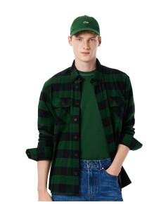 Lacoste - Sobrecamisa Oversized de Algodón