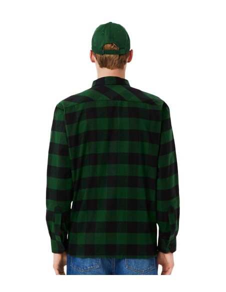 Lacoste - Sobrecamisa Oversized de Algodón