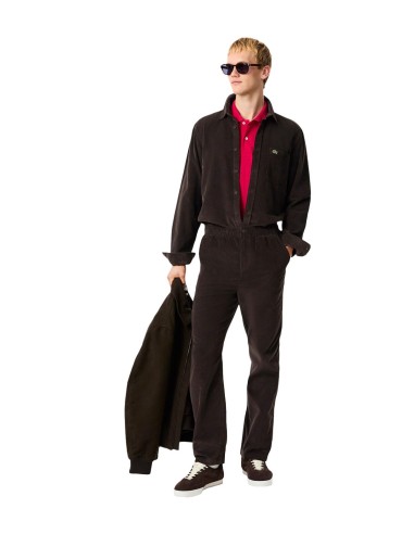 Lacoste - Pantalón de Pana de Corte Regular