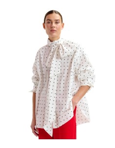 Essentiel Antwerp - Camisa de Algodón con Lazo