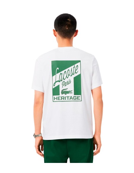 Lacoste - Camiseta Con Logo