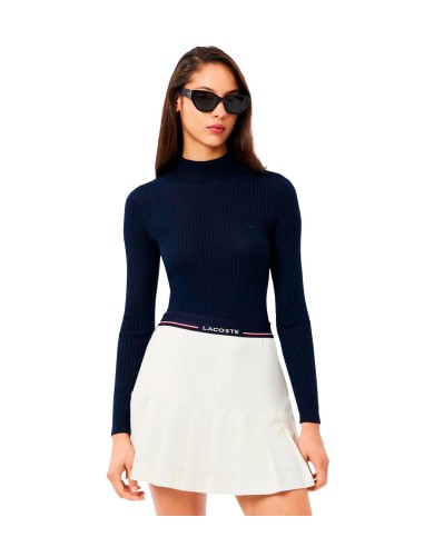 Lacoste - Jersey De Cuello Alto Con Logo
