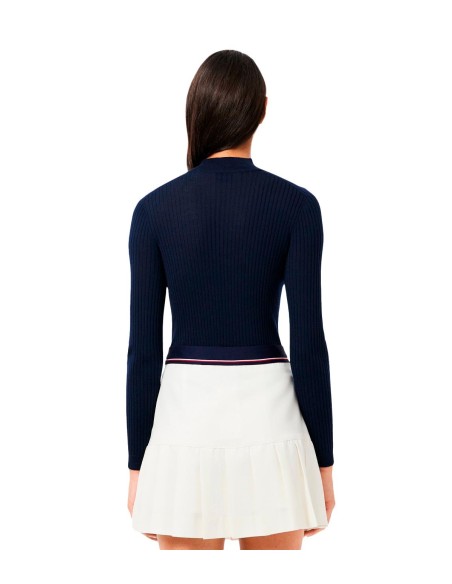Lacoste - Jersey De Cuello Alto Con Logo