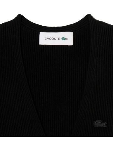 Lacoste - Vestido Largo De Canalé