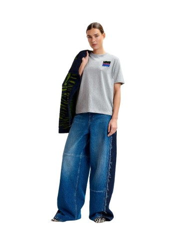 Essentiel Antwerp - Camiseta con Bordado de Lentejuelas