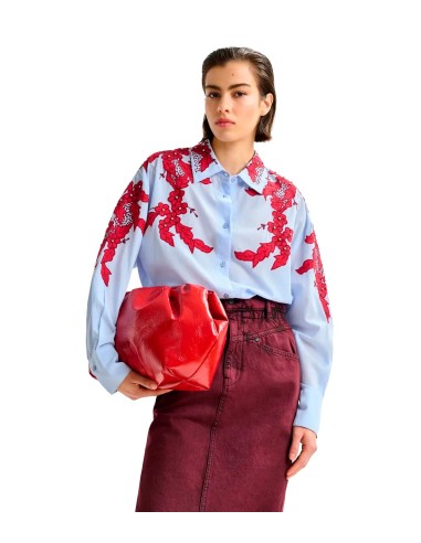 Essentiel Antwerp - Camisa De Algodón Bordada Con Adornos