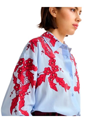 Essentiel Antwerp - Camisa De Algodón Bordada Con Adornos