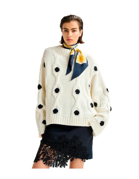 Essentiel Antwerp - Jersey De Punto Con Lunares