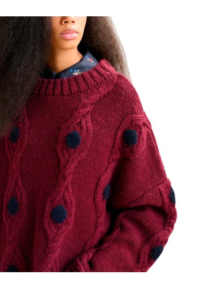 Essentiel Antwerp - Jersey De Punto Con Lunares