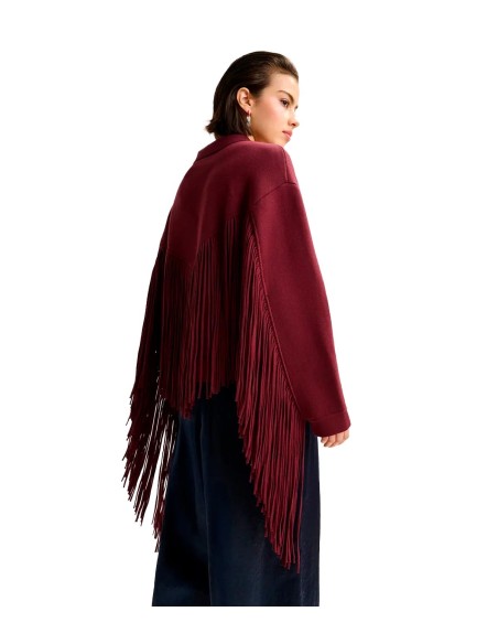 Essentiel Antwerp - Chaqueta De Punto Con Flecos