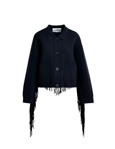 Essentiel Antwerp - Chaqueta De Punto Con Flecos