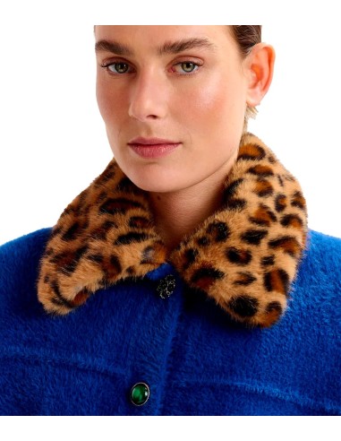 Essentiel Antwerp - Chaqueta Con Cuello De Piel Sintética