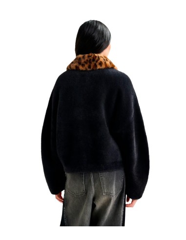 Essentiel Antwerp - Chaqueta Con Cuello De Piel Sintética