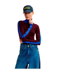 Essentiel Antwerp - Jersey De Cuello Alto Bicolor