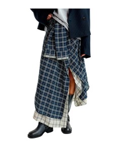 Essentiel Antwerp - Falda Drapeada Asimétrica