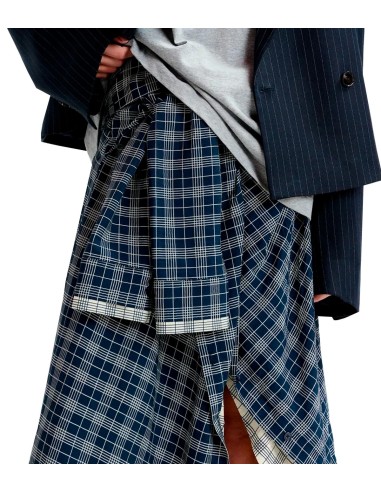 Essentiel Antwerp - Falda Drapeada Asimétrica