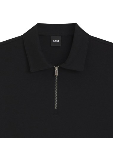 BOSS - Polo con Cuello de Cremallera