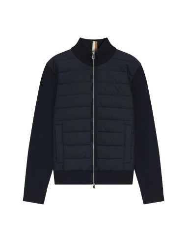 BOSS - Chaqueta de Material Mixto Acolchada