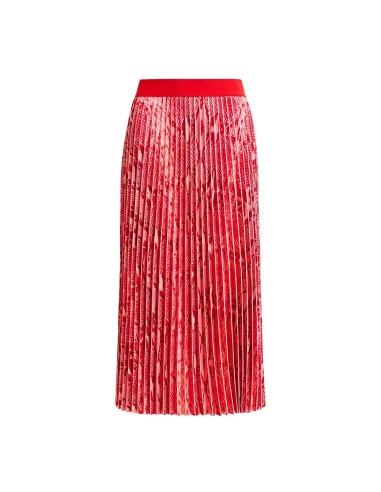 Essentiel Antwerp - Falda Plisada Con Estampado De Serpiente