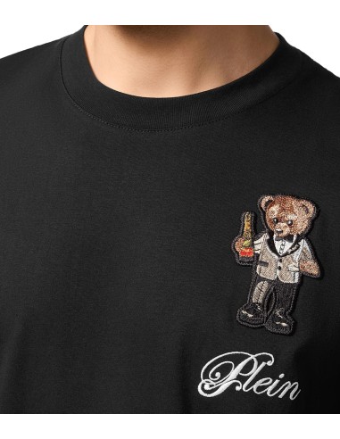 Philipp Plein - Camiseta con Parche Teddy