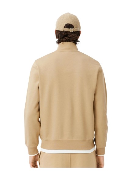 Lacoste - Sudadera de Cuello Alto con Cremallera